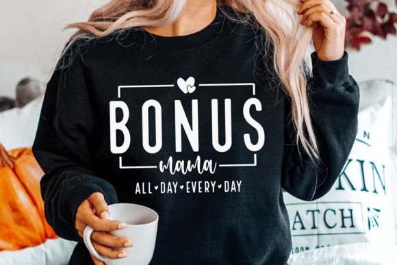 Bonus Mama SVG, Funny Mama SVG, Mom SVG