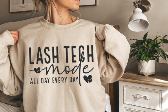 Lash Tech Mode SVG, Lash Boss SVG