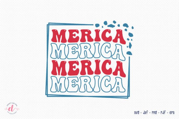 Merica - 4th of July SVG Design