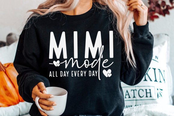 Mimi Mode SVG, Mimi SVG, Grandma SVG