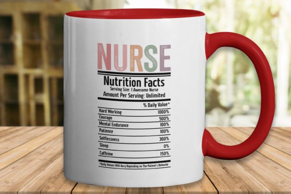 Retro Nurse SVG Design, Nurse Nutrition