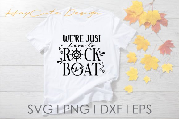 Rock the Boat Cruise Trip Svg Png