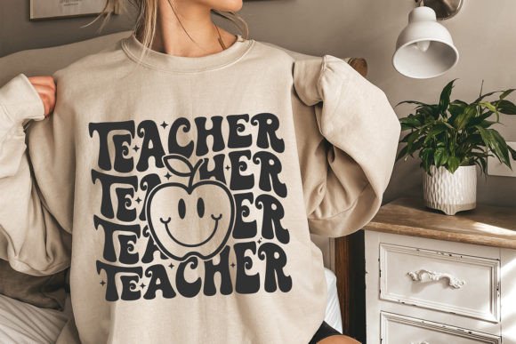 Teacher Stacked Retro SVG Review